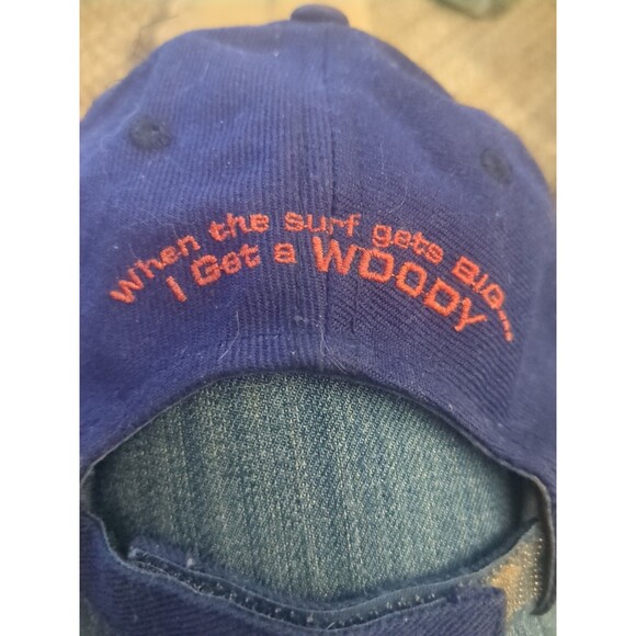 Vintage  Woody's longboards Hawaii  Adjustable cap, Trucker Hat,  Magic Headwear - Picture 4 of 6